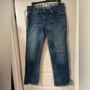 Ariat Women's Straight Leg Blue Jeans